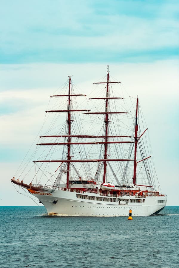 sailboat with 3 masts