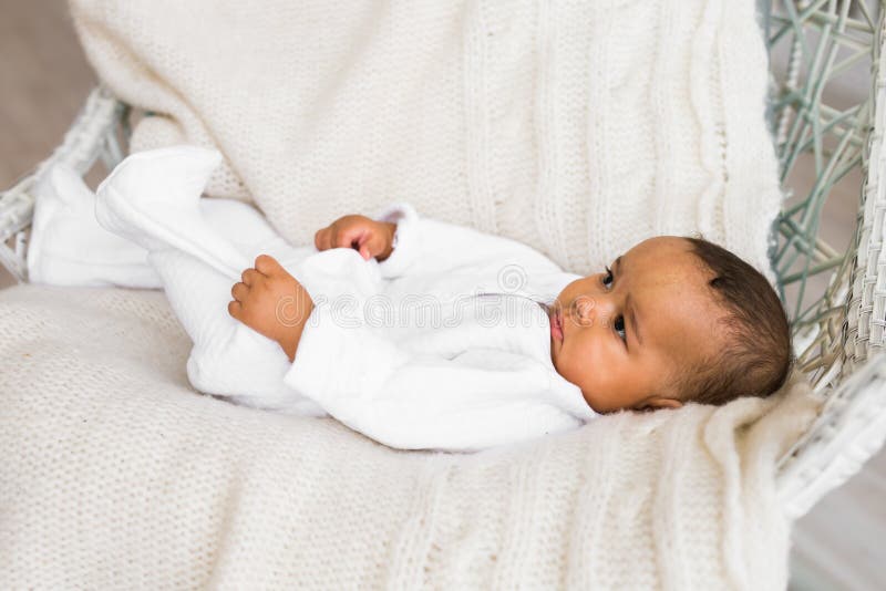 Three month old African American baby boy