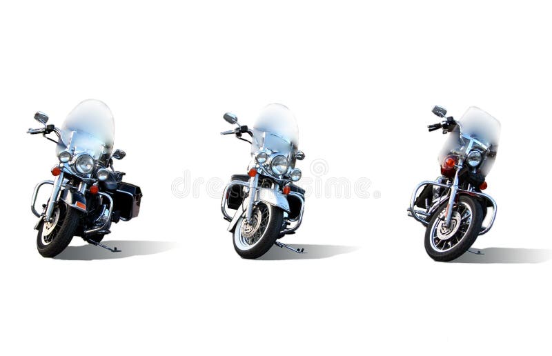 Three Motorcycles