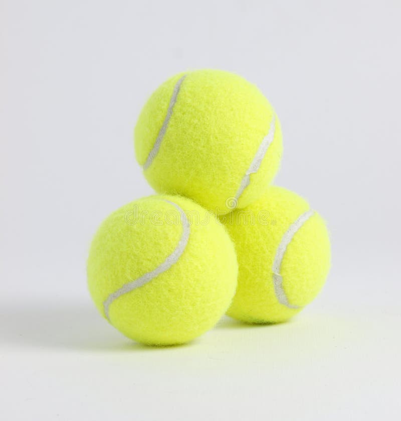 Three paddle balls stock image. Image of green, objects - 28192037