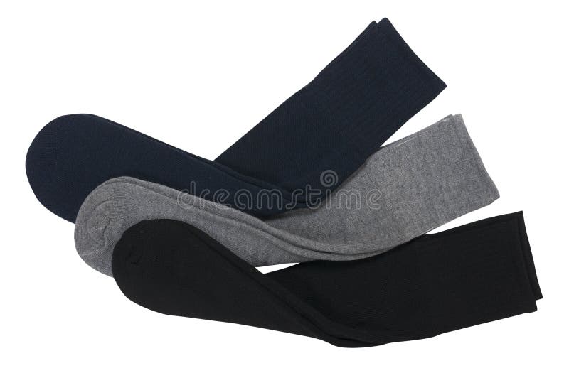 Two pairs of socks stock photo. Image of white, product - 16214754