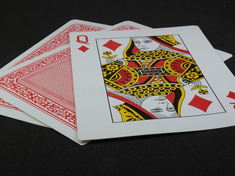 Three Playing Cards: King, Queen and Jack of Diamonds. Stock Image - Image  of game, diamonds: 141008989