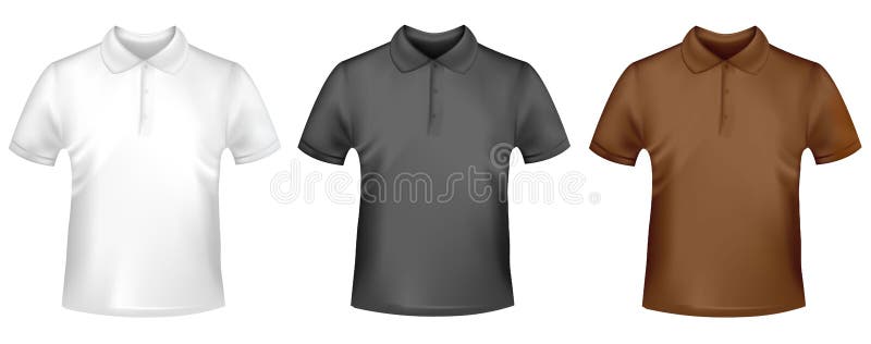 Three polo shirts (men).