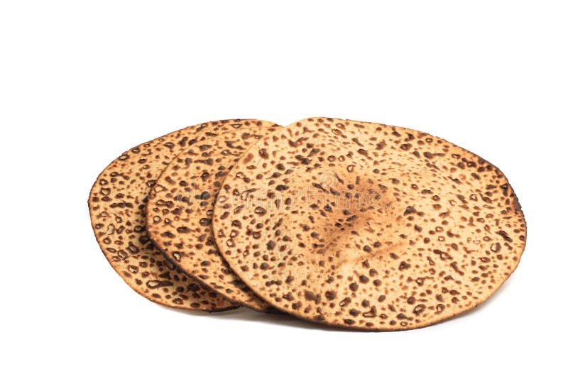 Passover Matzo isolated stock photo. Image of meal, round 247426688