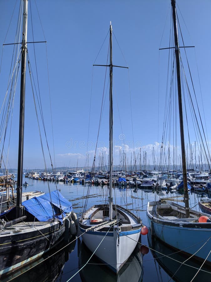 yacht harbour near falmouth