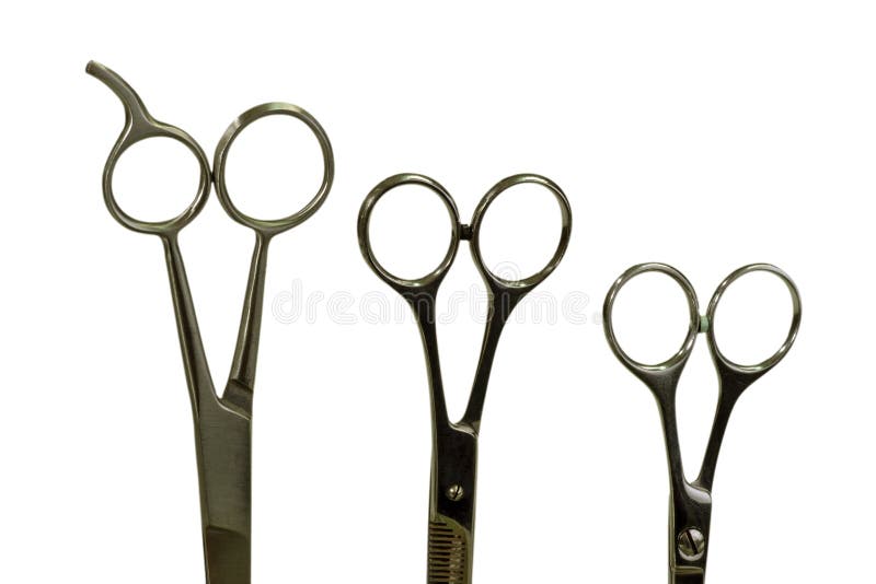 Hairdressing scissors stock photo. Image of shiny, blade 18754038