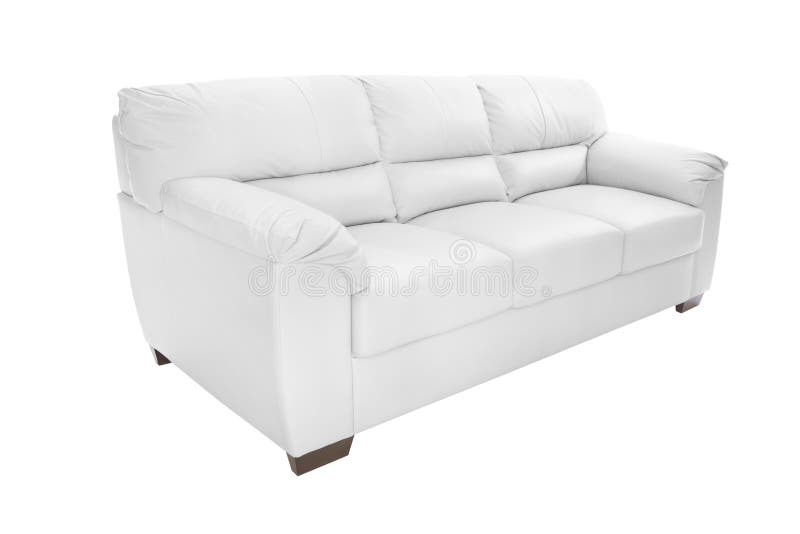 White Leather Couch Isolated White Stock Photos Download 2,104 Royalty Free Photos