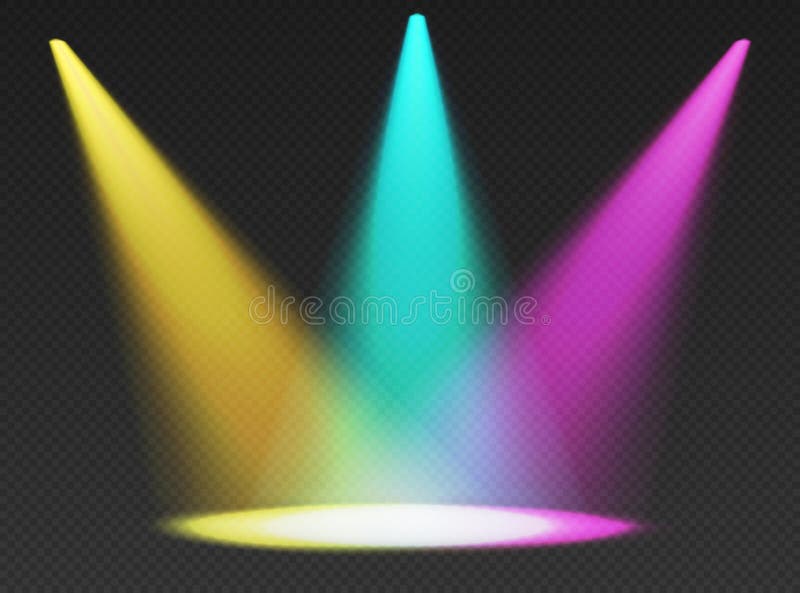 Stage Limelights Stock Illustrations 9 Stage Limelights Stock