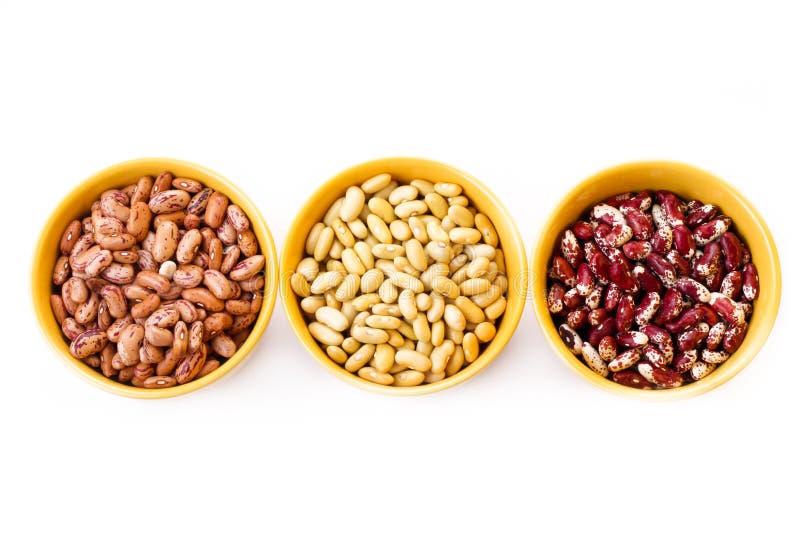 Three types of beans stock photo. Image of types, healthy 34799260