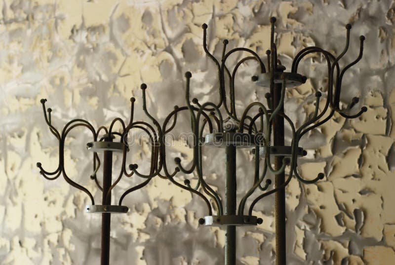 Three Vintage Clothes Trees Picture. Image 8143535