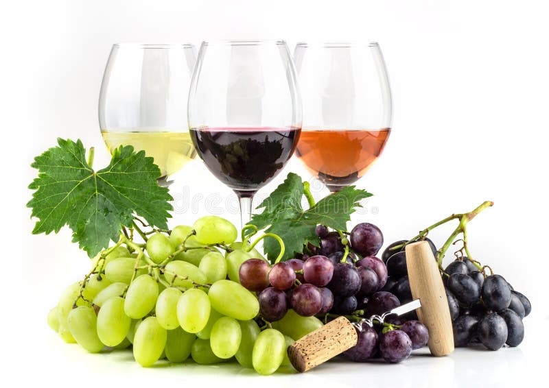 Red rose grapes isolated stock photo. Image of glass 78675728