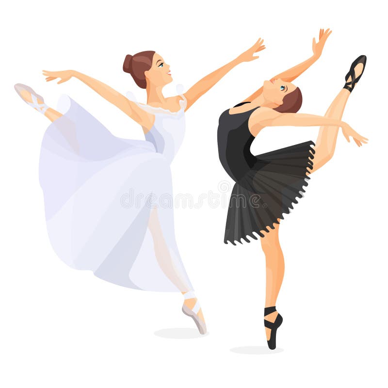 Wireframe ballerina in dance pose Royalty Free Vector Image