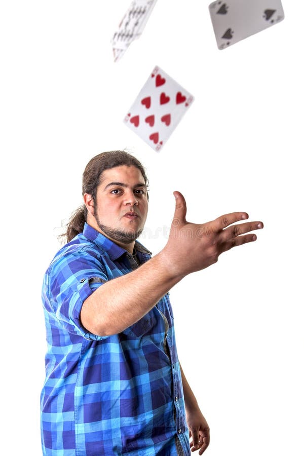 Winning And Losing Card Players Stock Photo Image of security, card