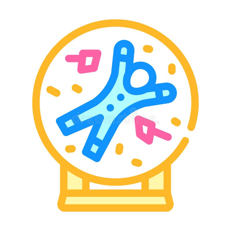 Throwing knives color icon vector illustration flat royalty free illustration