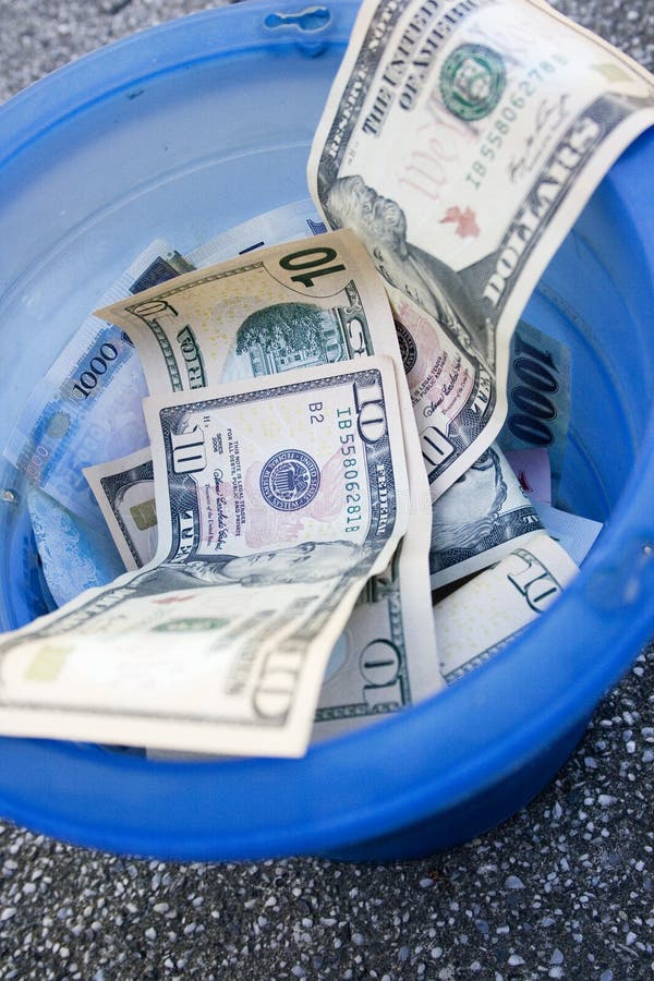 Throwing money away stock photo. Image of cash, background 7190668