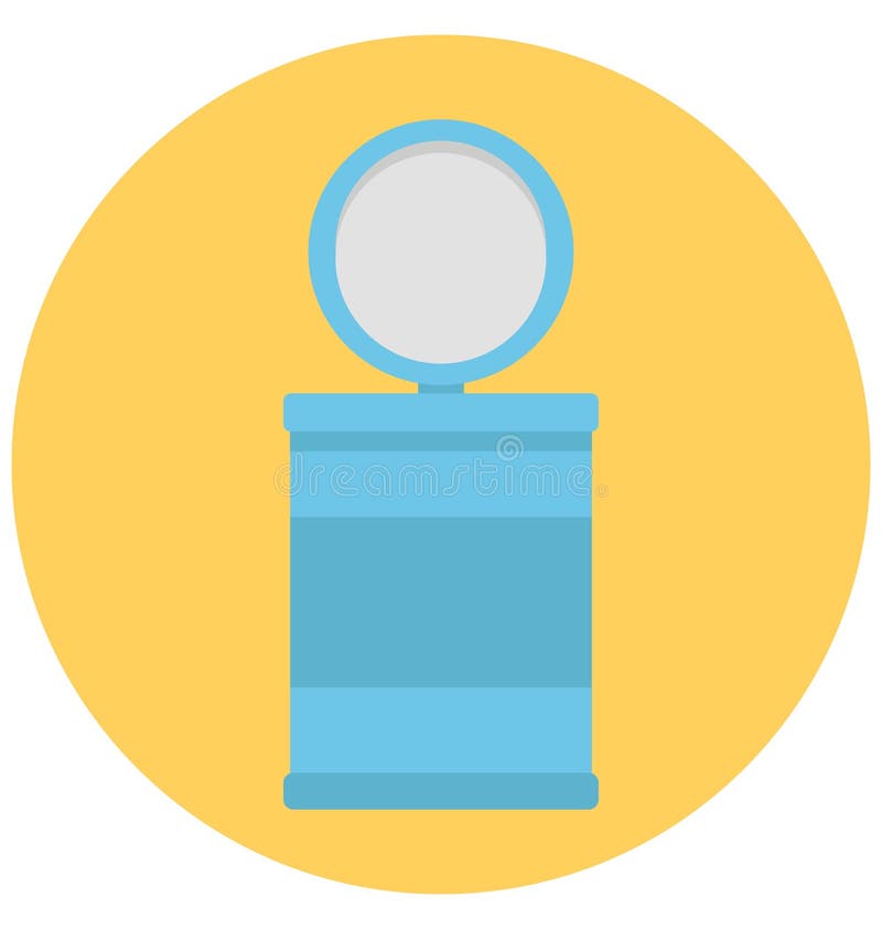 Throwing Trash Color Isolated Vector Icon That can be easily edit or modified. stock illustration