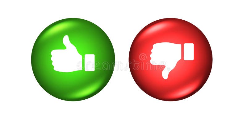 Thumbs Up Down Icon Png