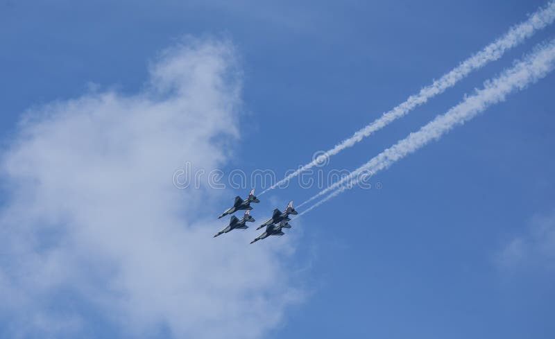 Thunderbirds photos libres de droits Thunderbirds photos libres de droits