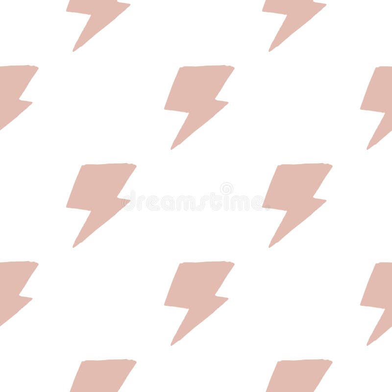 Zeus Lightning Wallpaper by Tea Collection  Pink