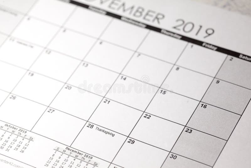 Thanksgiving Day, Calendar Date In November For Background Stock Photo,  Picture and Royalty Free Image. Image 3668236.