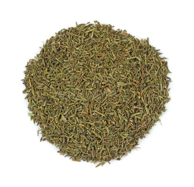 Thyme seasoning stock image. Image of vulgaris, thyme 11209915
