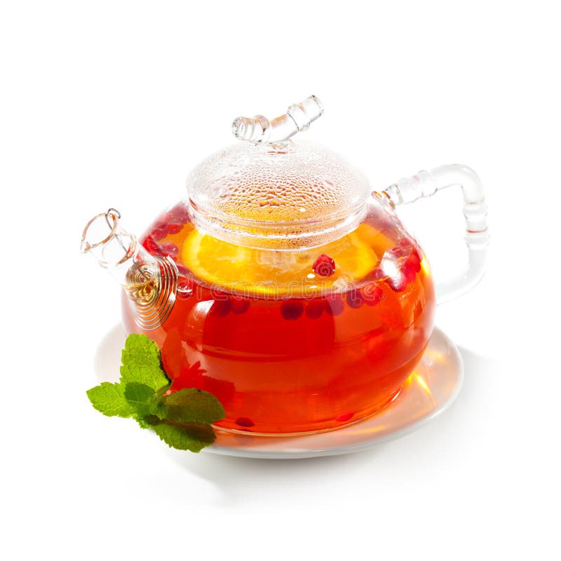 Tea with Berries and Orange. Tea with Berries and Orange.