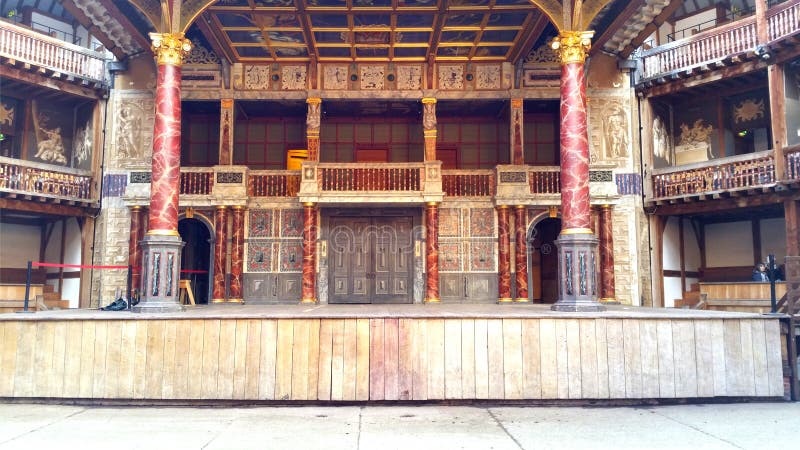 Shakespeare Globe Theatre, London, England. Shakespeare Globe Theatre, London, England