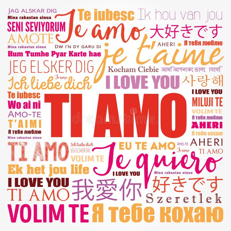 Ti AMO Je T