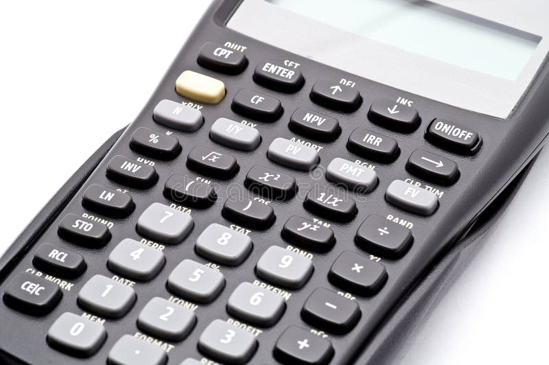 TI-Taschenrechner lizenzfreie stockfotografie