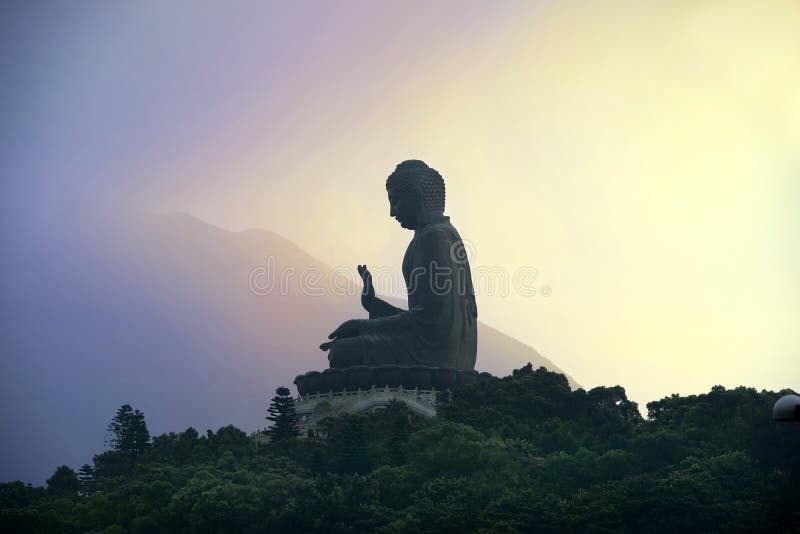 Tian dębnik Buddha, Po Lin monaster, Hong Kong (Duży Buddha)