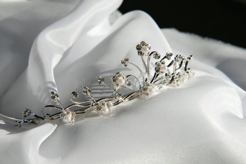 Tiara do casamento imagem de stock Tiara do casamento imagem de stock