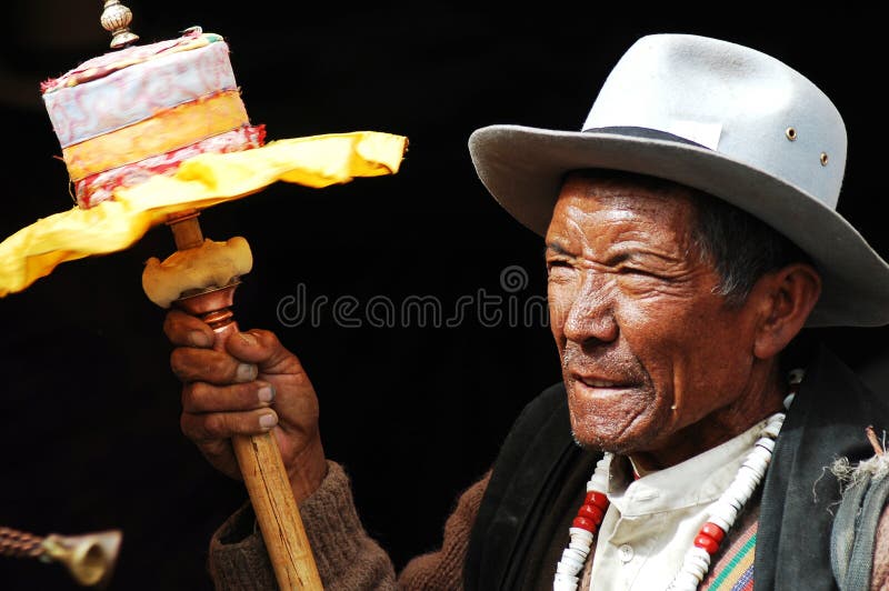 Tibet man