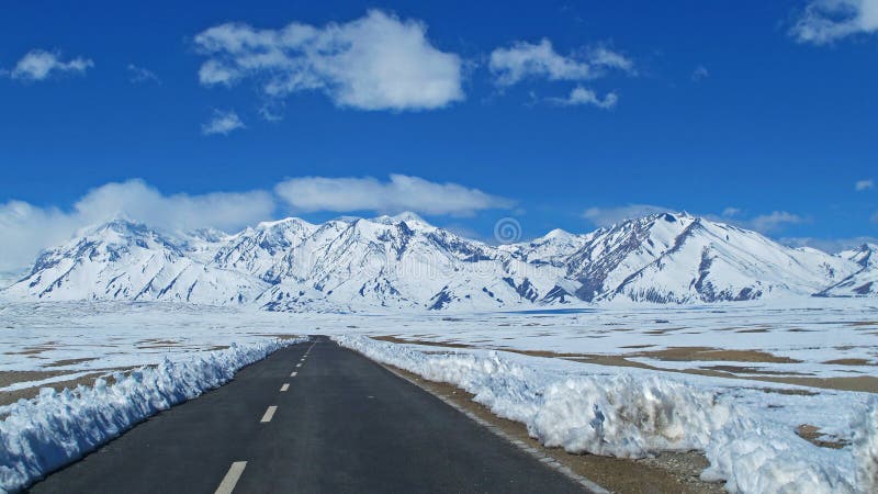 Tibet Plateau road