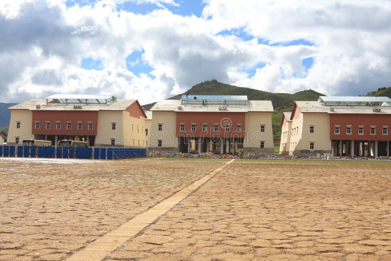 Tibet style residential architecture