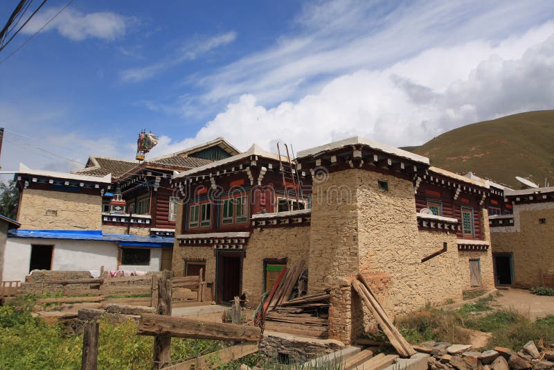 Tibetan House Royalty Free Stock Image Image 21049056