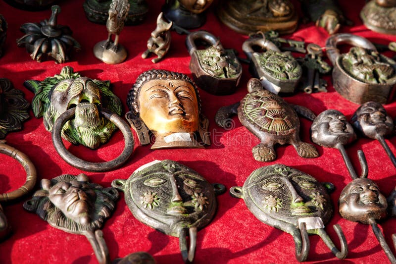 Tibetan market royalty free stock images