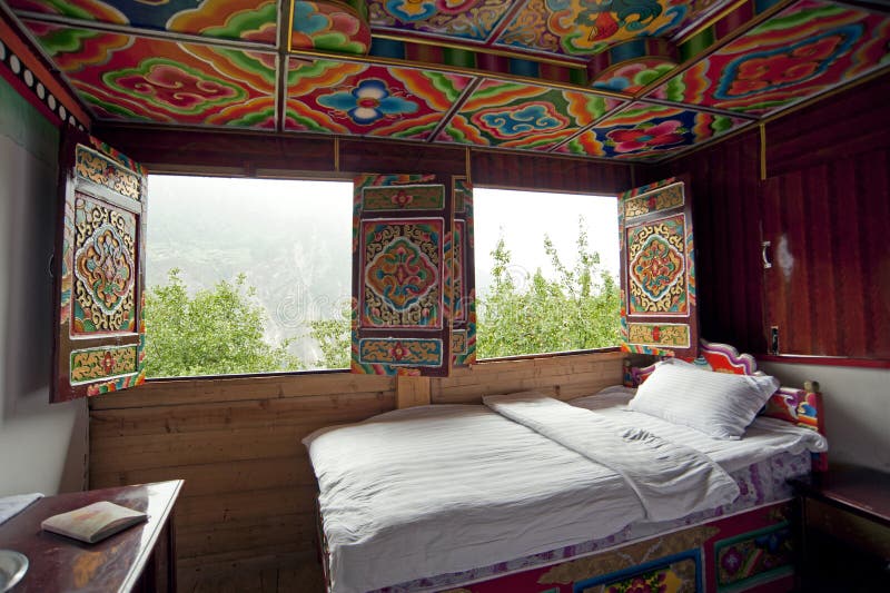 Tibetan residential indoor