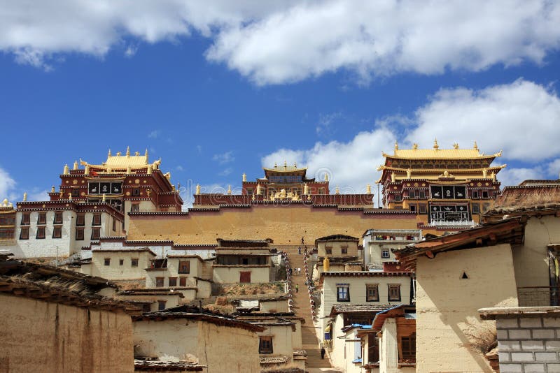 Tibetan Temple royalty free stock photo