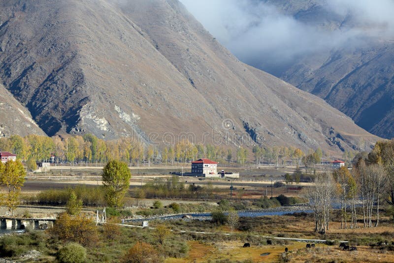 Tibetan village