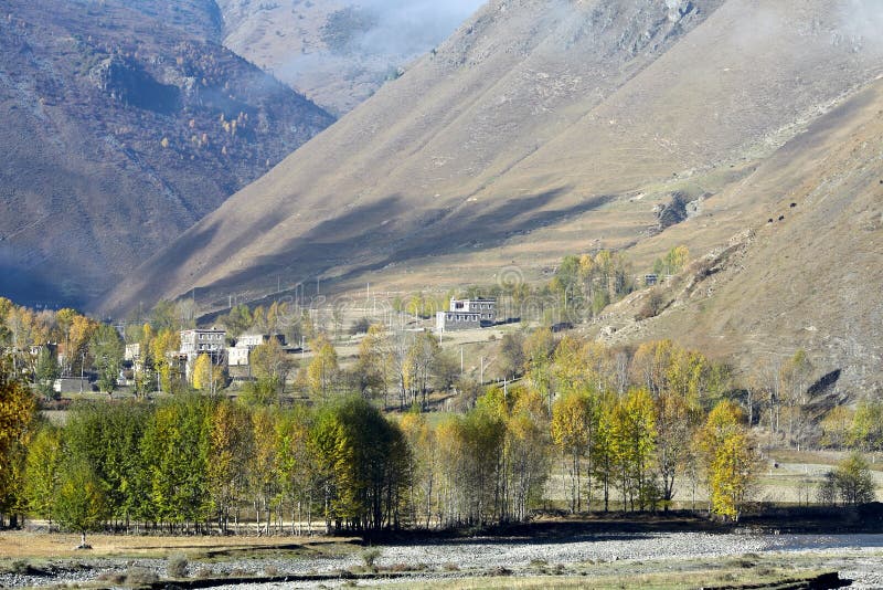 Tibetan village