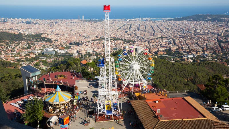 Barcelona Tibidabo Bahn Barcelona Tibidabo Bahn