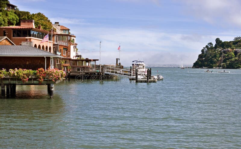 Tiburon, California waterfront