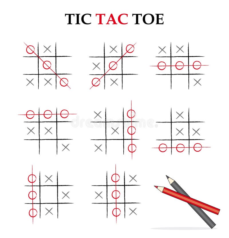 Tic Tac Toe Stock Illustrations – 3,779 Tic Tac Toe Stock Illustrations,  Vectors & Clipart - Dreamstime