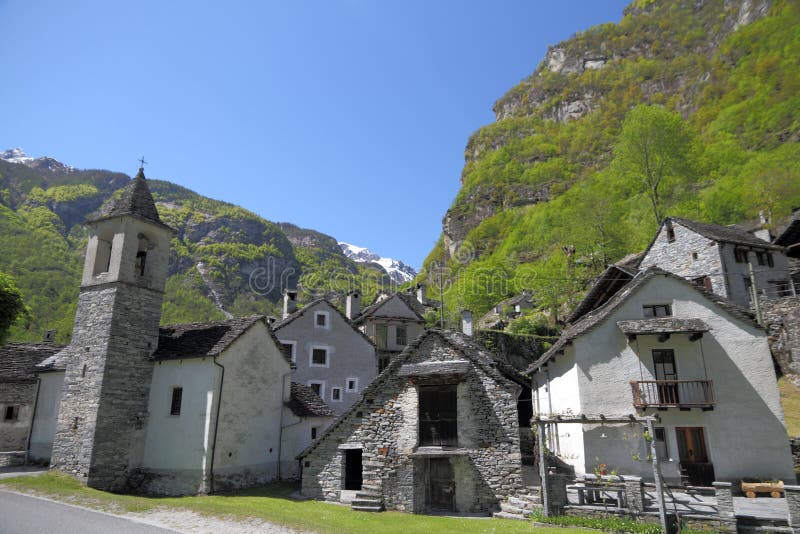 Ticino mountain village