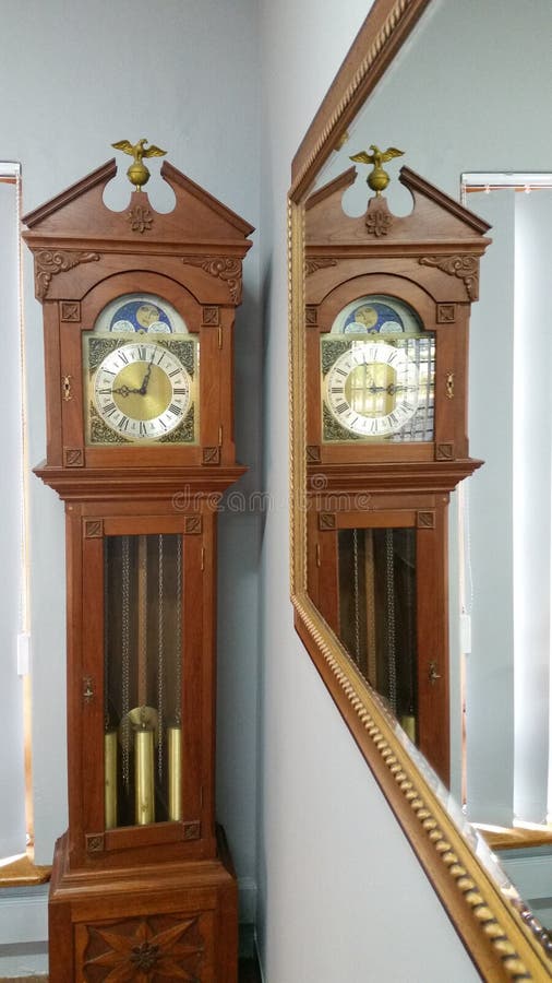 Tick Tock Grandfather Clock Stock Photo Image of tick, vintage 79732808