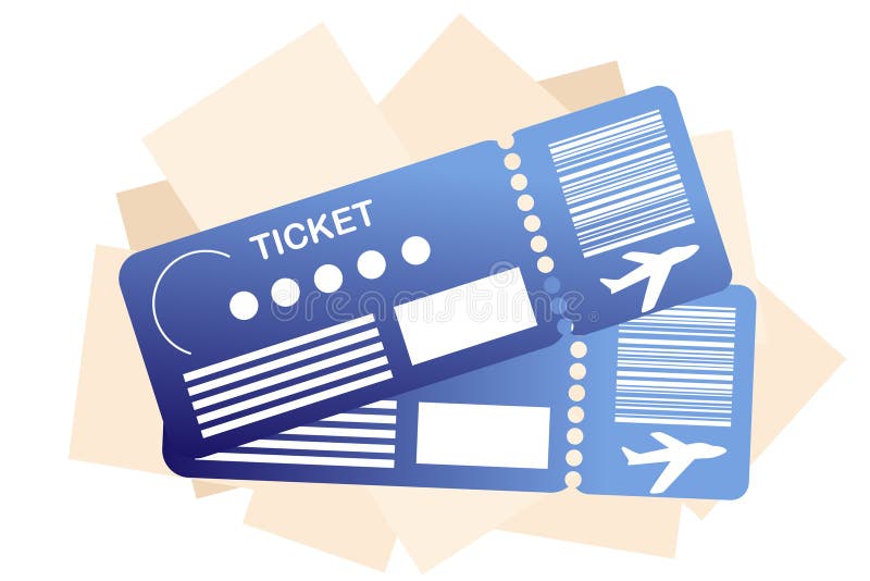 Mock Plane Ticket Stock Illustrations 108 Mock Plane Ticket Stock Illustrations Vectors 