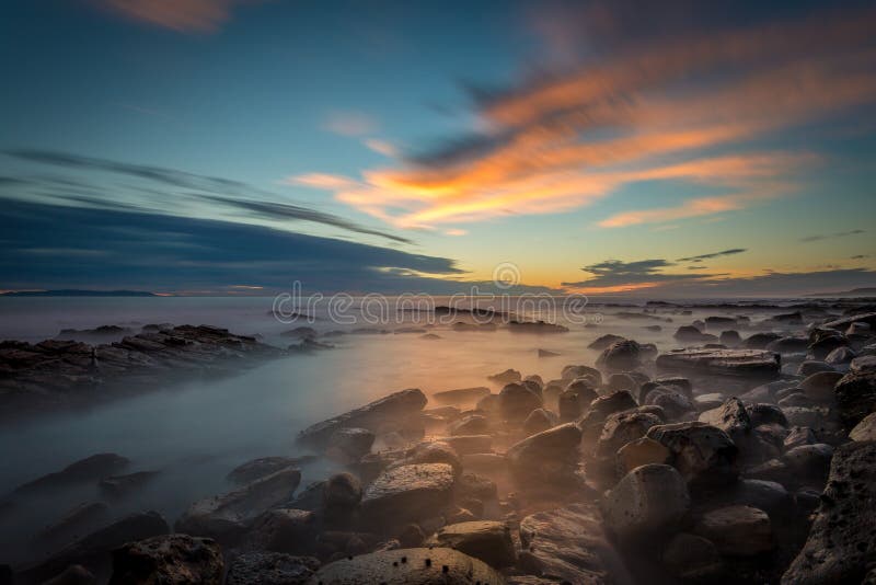 Tidepools at Sunset