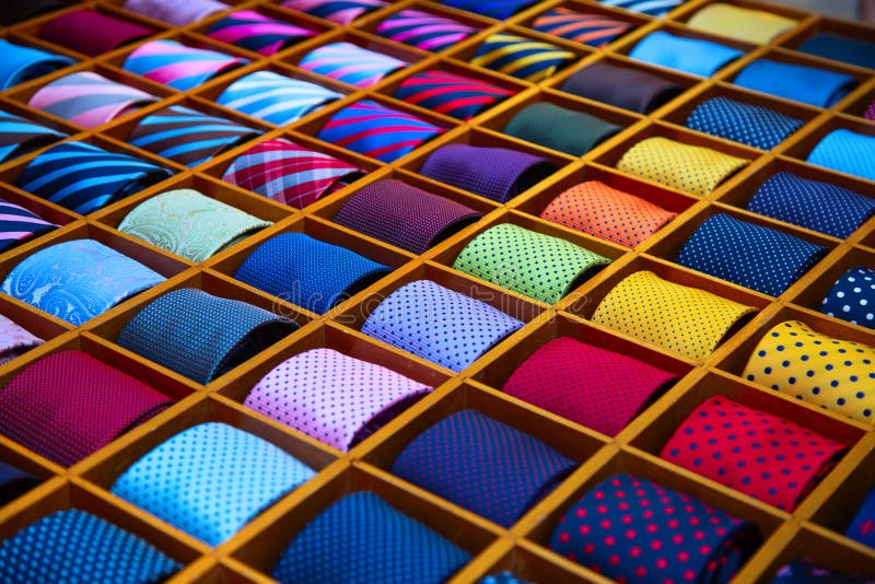 Tie collection stock photo. Image of color, classic 144842038