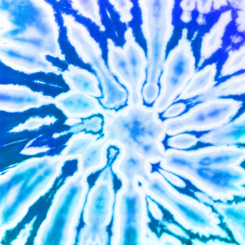 Tie Dye Blue Spiral Background. Paint Background Stock Image - Image of ...