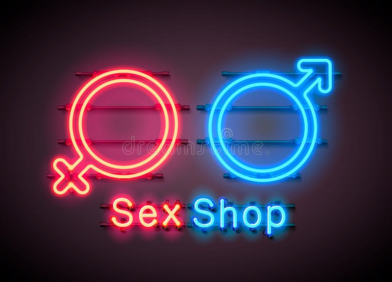 motor Helecho Misión Tienda De Sexo Neon Banner De Símbolo Rojo Sexy Ilustración del Vector -  Ilustración de discoteca, cartelera: 172349355